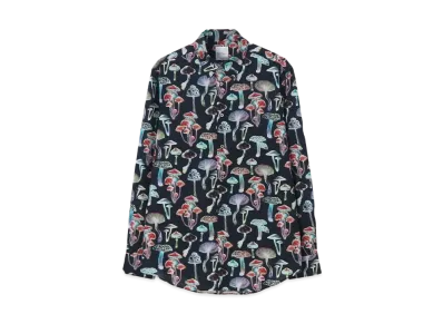 Paul Smith Mushroom Print Shirt "Black"