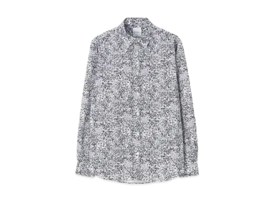 Paul Smith Sketch Floral Casual Shirt "Lavender"