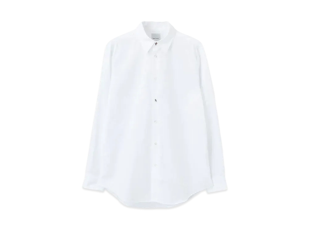 Paul Smith Bird Charm Button Casual Shirt "White"