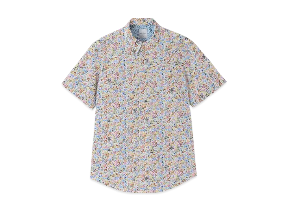Paul Smith Pencil Floral Shirt "OffWhite"