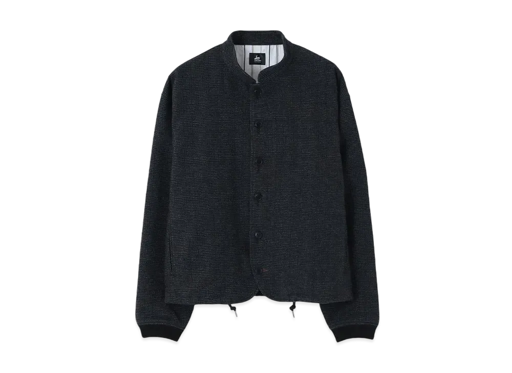 Paul SmithRED EARJacquard Stand Collar Blouson "Navy"