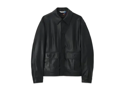 Paul Smith Lambskin Blouson "Black"