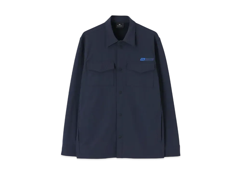 Paul Smith Ps Logo Cut-And-Sew Blouson "DarkBlue"