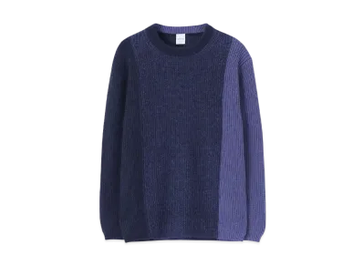 Paul Smith Vertical Gradation Crew Neck Knit "Purple"