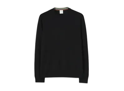 Paul Smith Fine Gauge Crew Neck Knit "Black"