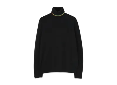 Paul Smith Fine Gauge Turtleneck Knit "Black"