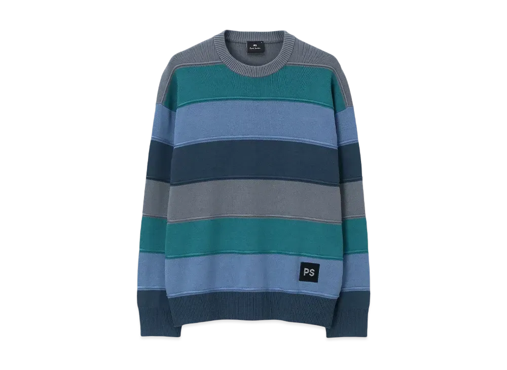 Paul Smith Color Block Crew Neck Knit "OtherB"