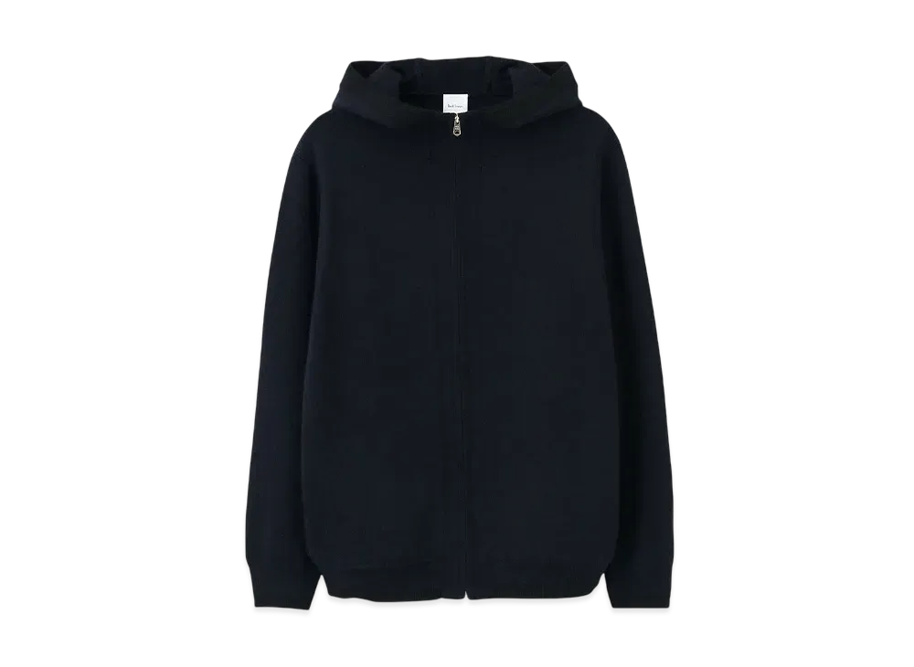 Paul Smith Bicolor Rib Melange Parka "Navy"