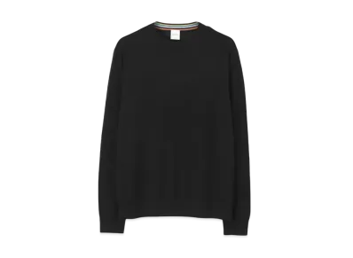 Paul Smith Fine Gauge Crew Neck Knit "Black"