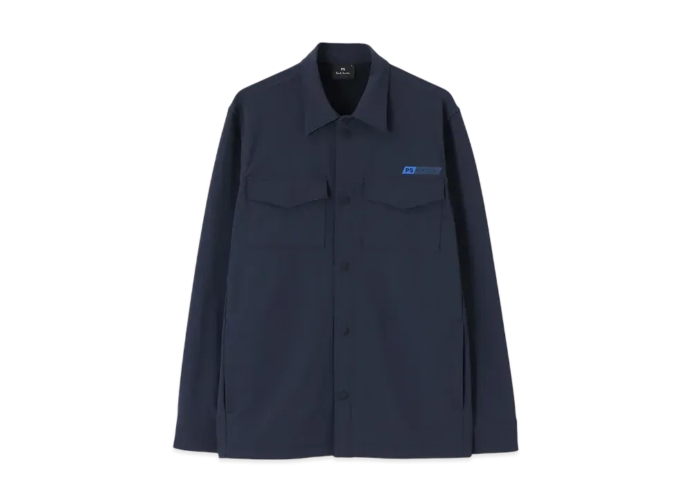 Paul Smith Ps Logo Cut-And-Sew Blouson "DarkBlue"