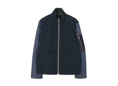 Paul Smith Mix-Up Stand Collar Blouson "Navy"