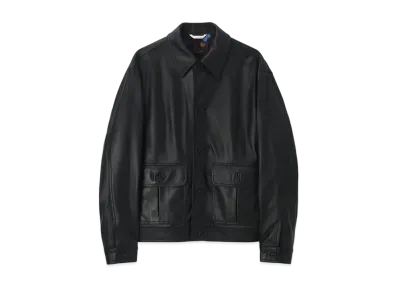 Paul Smith Lambskin Blouson "Black"