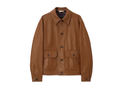 Paul Smith Lambskin Blouson "Camel"