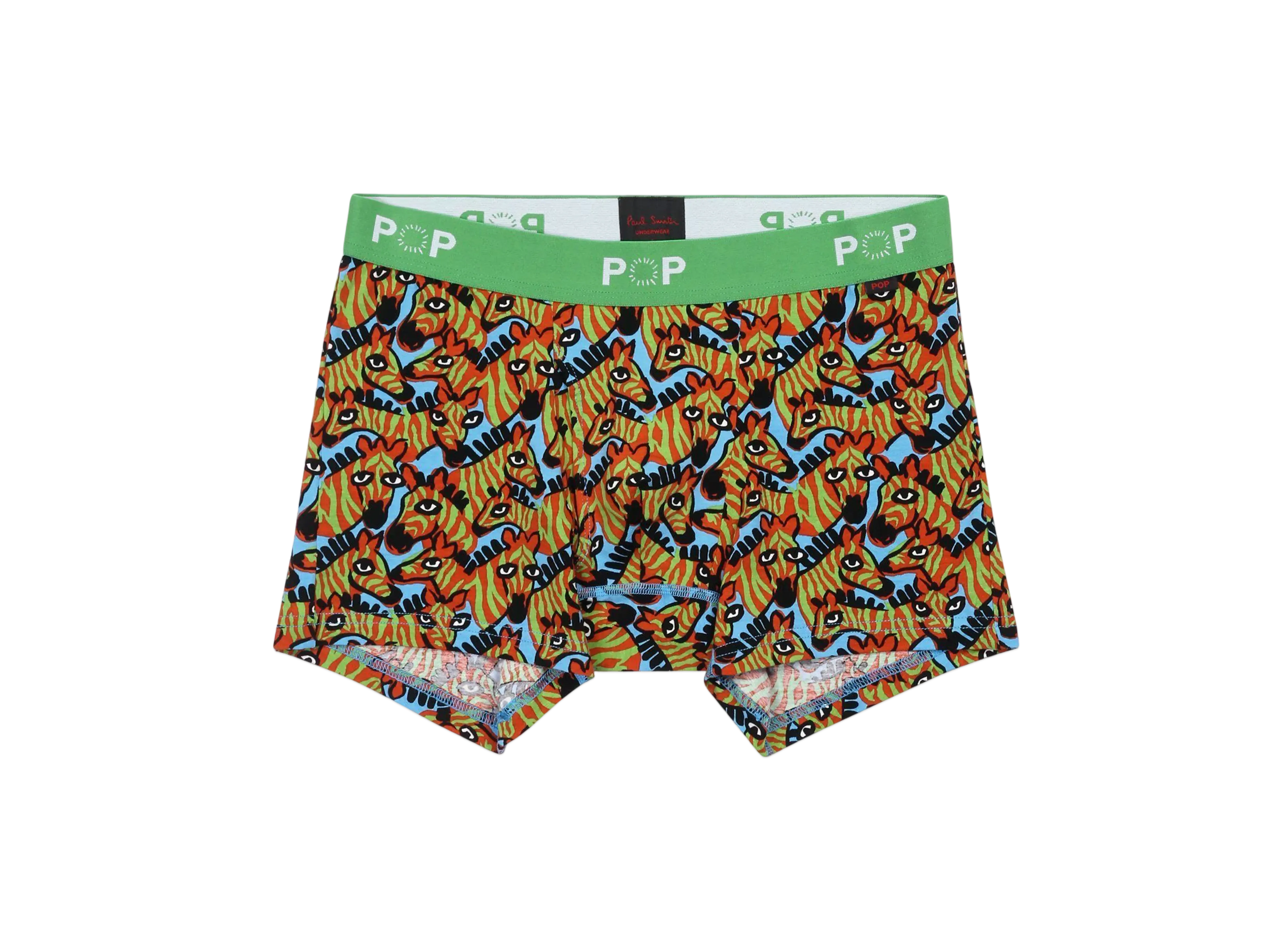 Paul Smith Zebras Boxer Shorts "SaxBlue"