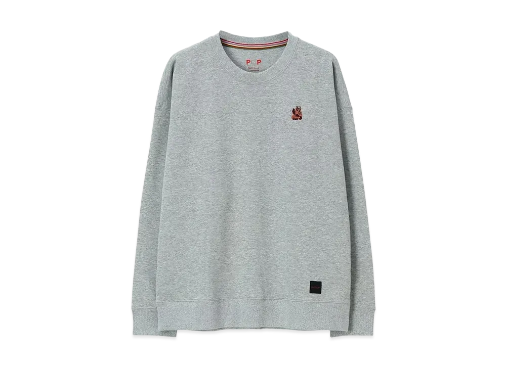 Paul Smith Mountain Bear Long Sleeve Tee "Gray"