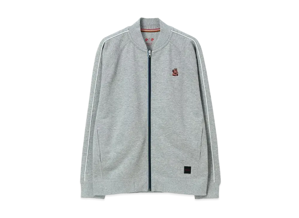 Paul Smith Mountain Bear Zip-Up Blouson "Gray"