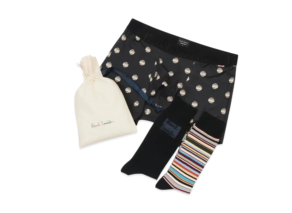 Paul Smith Underwear/Socks Gift Set "Black"