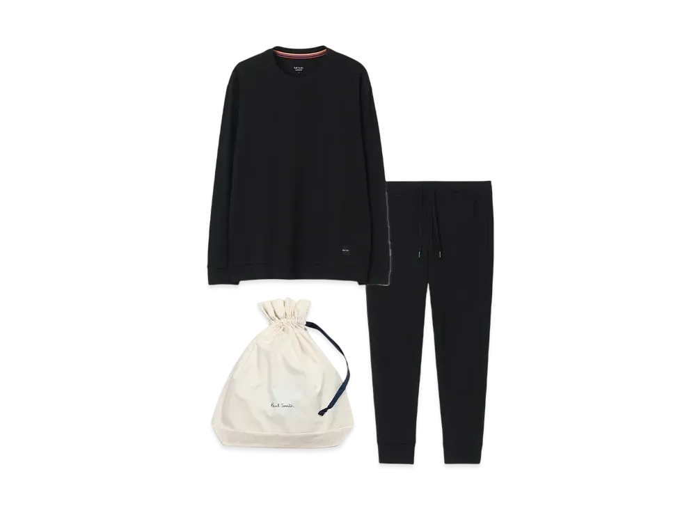Paul Smith Stretch Smooth Loungewear Set "Black"
