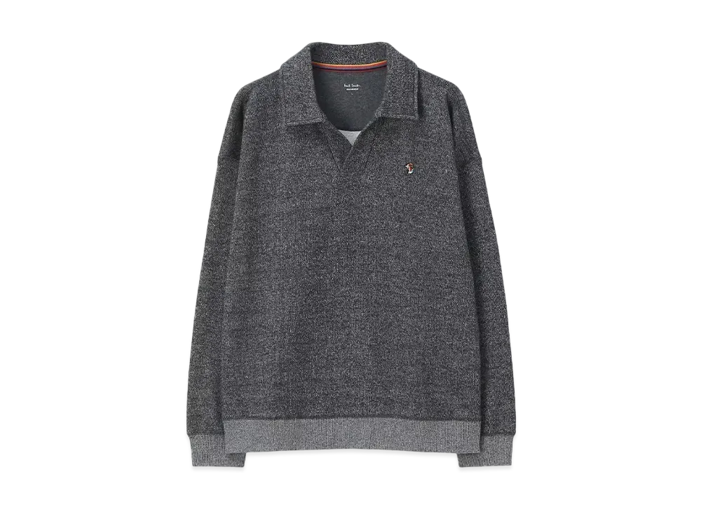 Paul Smith Crystal Rabbit Skipper Shirt "ChacoalGray"