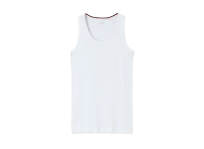 Paul Smith Pima Rice Tank Top "White"