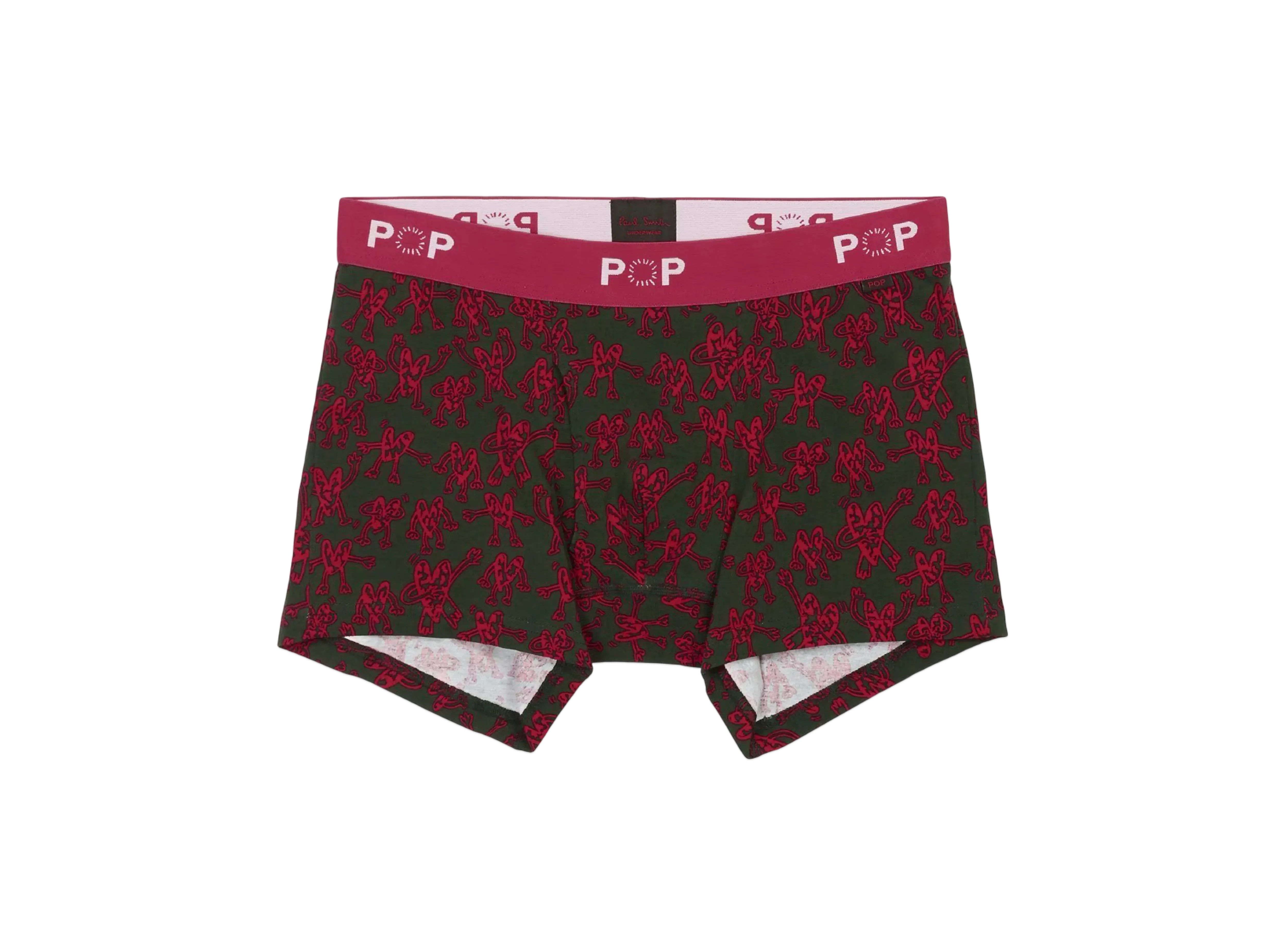 Paul Smith Dancing Heart Boxer Shorts "Green"