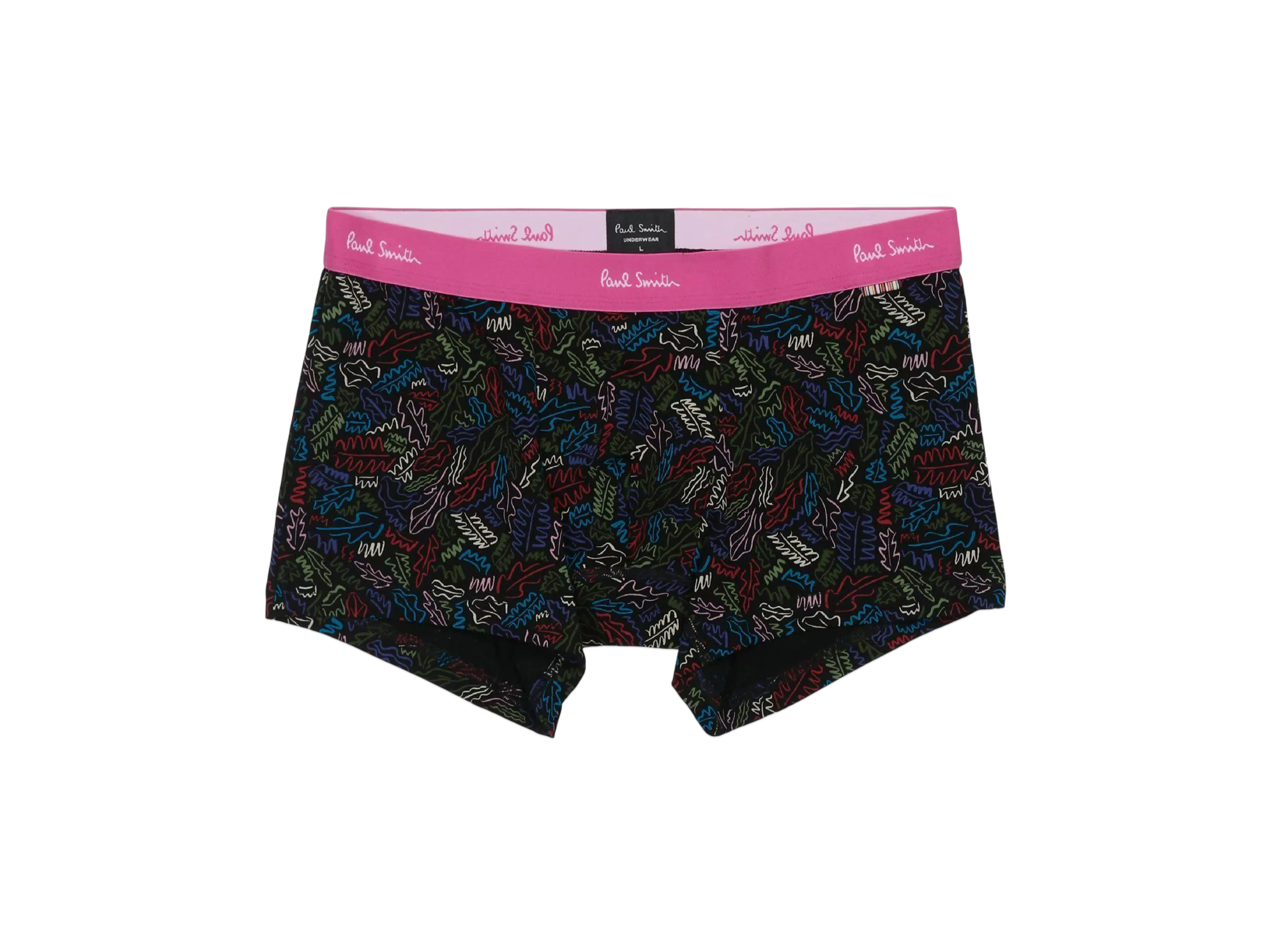 Paul Smith Chicory Leaves Boxer Shorts "Black"