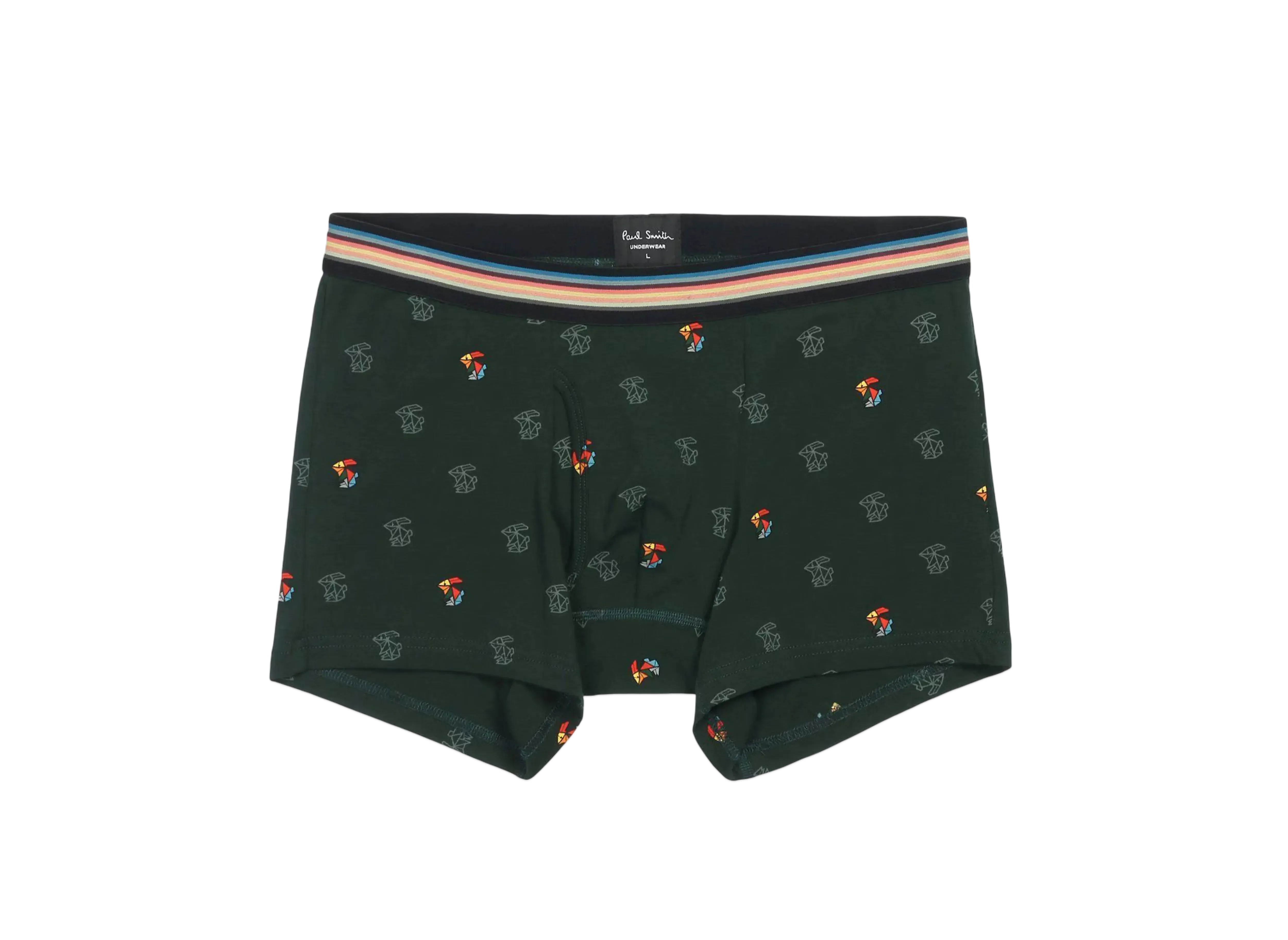 Paul Smith Crystal Rabbit Boxer Shorts "Green"