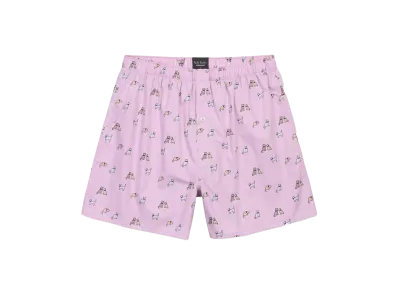 Paul Smith Tie Cat Trunks "Pink"