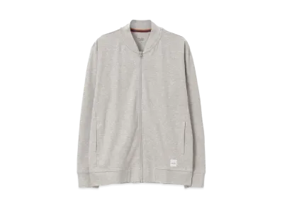 Paul Smith Stretch Smooth Zip-Up Blouson "Gray"
