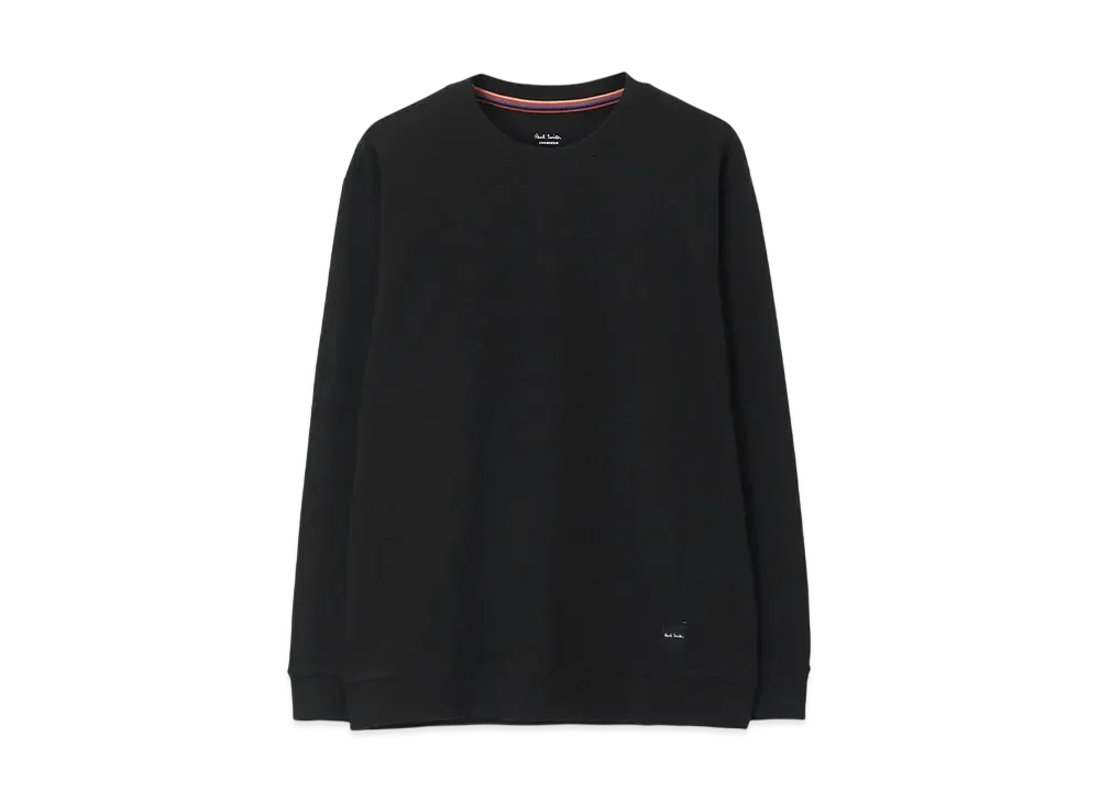Paul Smith Stretch Smooth Long Sleeve Tee "Black"
