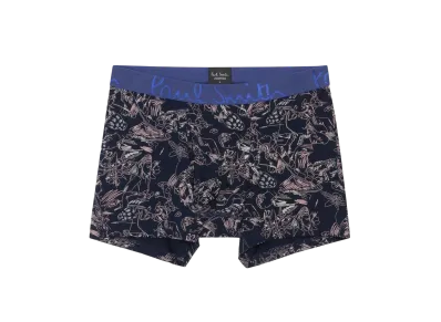 Paul Smith Sketchbook Pages Boxer Shorts "Navy"