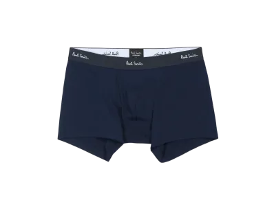 Paul Smith Colored Logo Boxer Shorts "Navy"