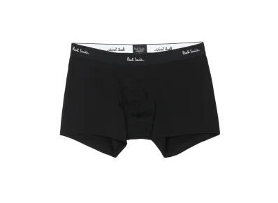Paul Smith Colored Logo Boxer Shorts "Black"