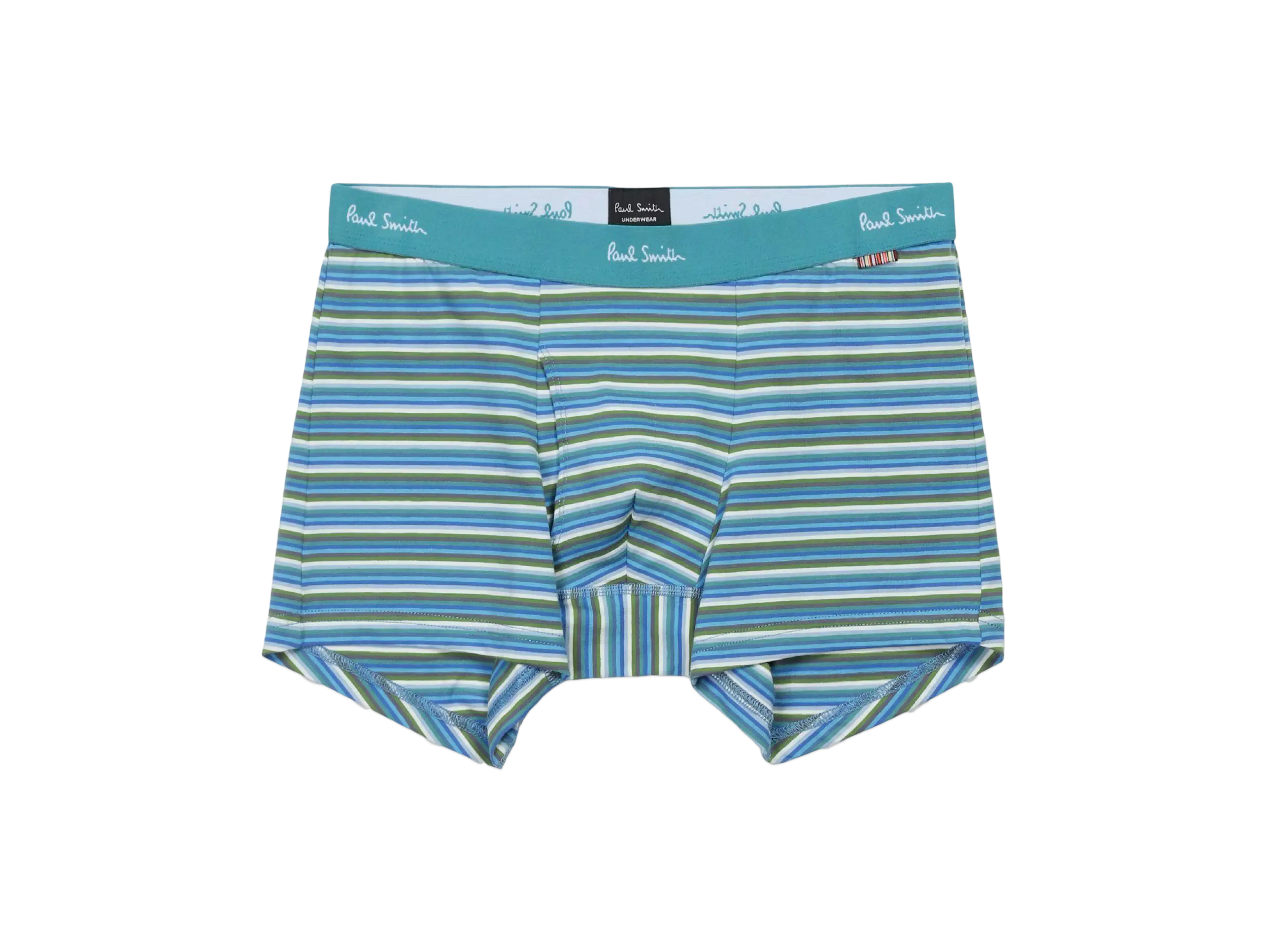 Paul Smith Multicolor Line Boxer Shorts "SaxBlue"