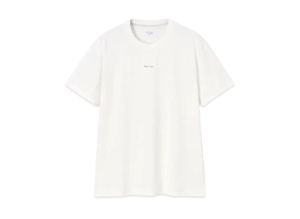 Paul Smith Logo Crew Neck Tee "White"