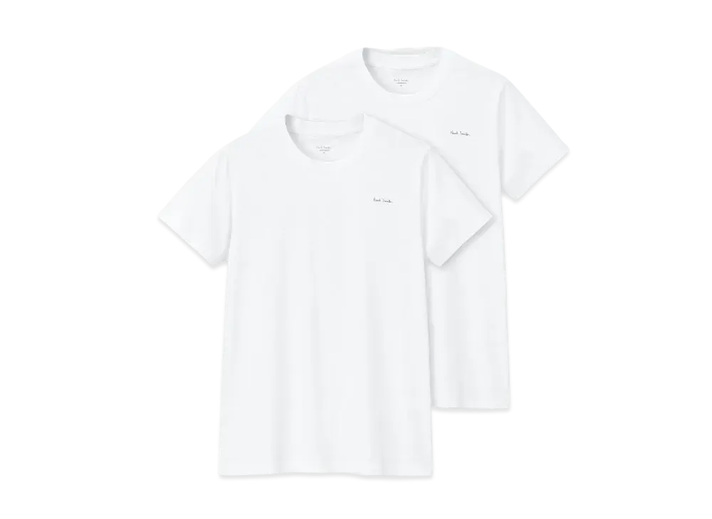 Paul Smith 2 Pack Crew Neck Tee "Black"