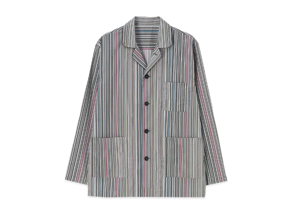 Paul Smith Signature Stripe Pajama Set "Chacoalgray"