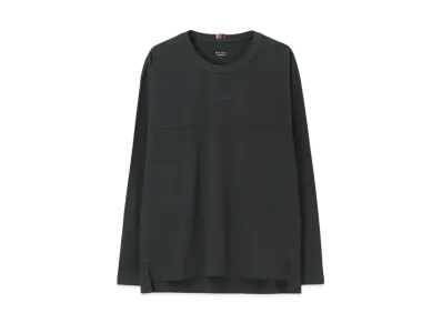 Paul Smith Logo-Embroidered Long-Sleeve Tee "Chacoalgray"