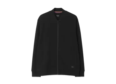 Paul Smith Stretch Smooth Zip-Up Blouson "Black"