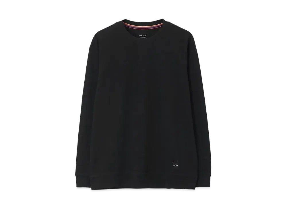 Paul Smith Stretch Smooth Long Sleeve Tee "Black"