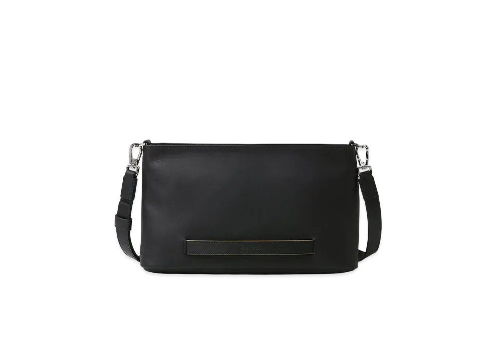 Paul Smith Striped Colored Edge Shoulder Bag "Black"
