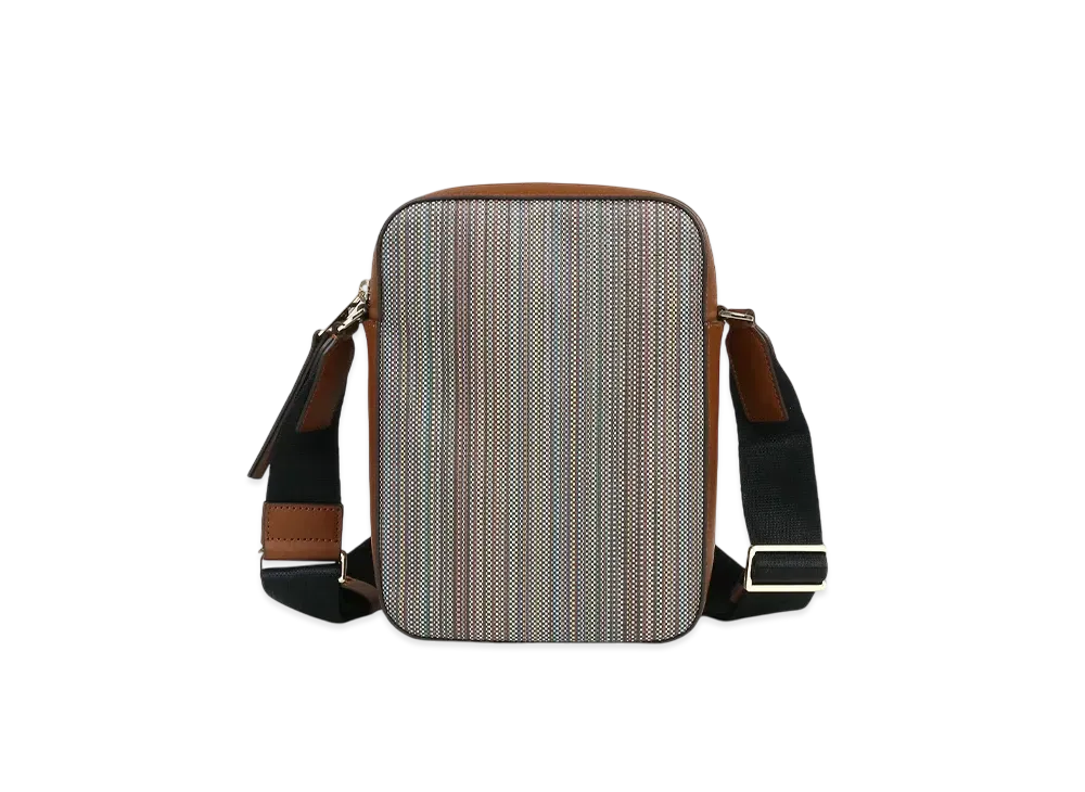 Paul Smith Coated Canvas Shoulder Bag "Multi"