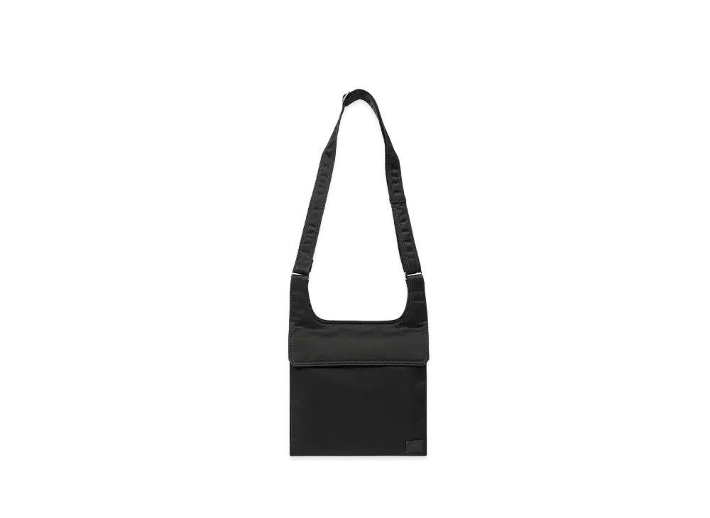 Paul Smith Cropped Logo Shiny Nylon Shoulder Bag "Black"