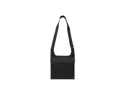 Paul Smith Cropped Logo Shiny Nylon Shoulder Bag "Black"