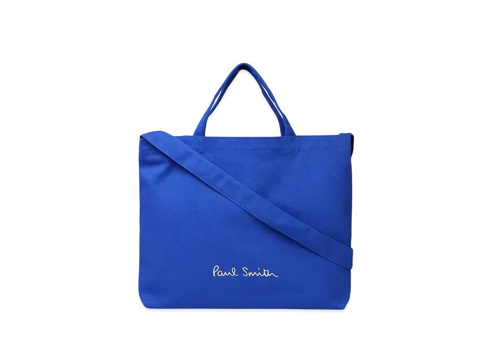 Paul Smith Logo Pop Color Tote Bag "Blue"