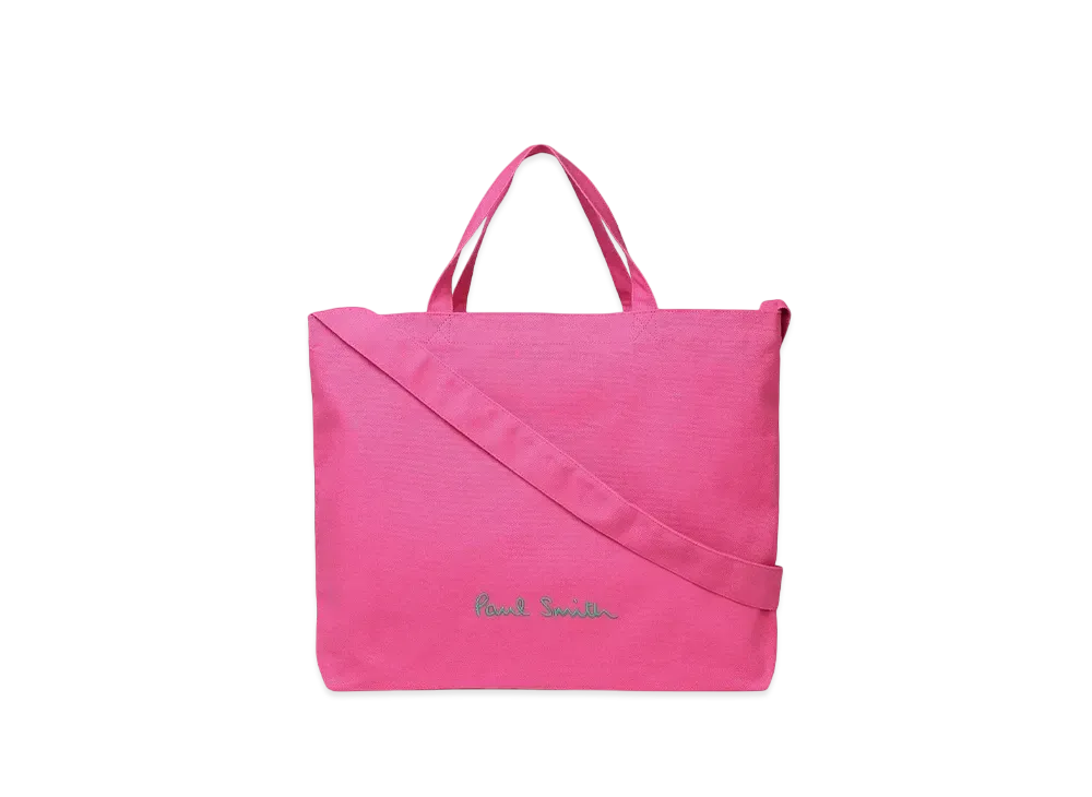 Paul Smith Logo Pop Color Tote Bag "Pink"