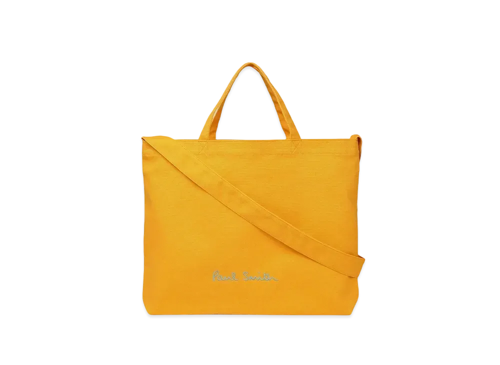 Paul Smith Logo Pop Color Tote Bag "Yellow"