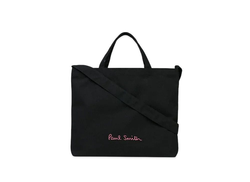 Paul Smith Logo Pop Color Tote Bag "Black"