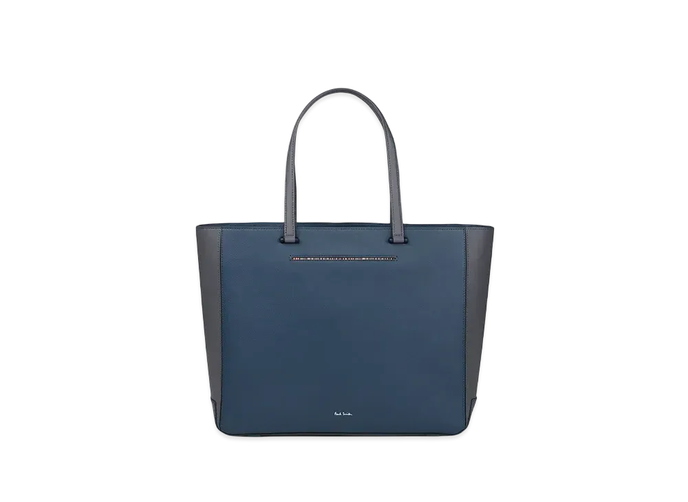 Paul Smith Color Block AW24 Tote Bag "Blue"