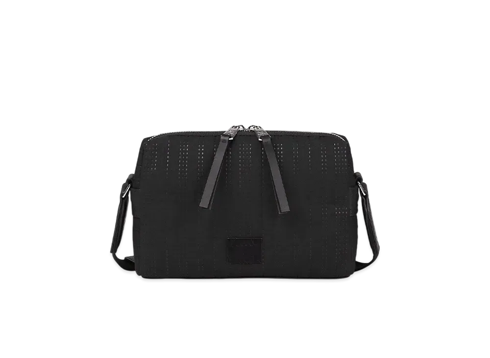 Paul Smith Quilted Shadow Stripe Shoulder Bag "Black"